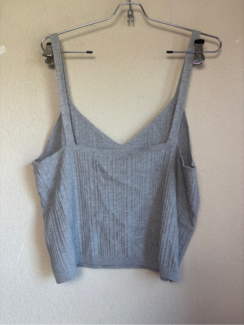 NWT Cupcakes & Cashmere 3 Piece Gray Ribbed Loungewear Set XL - Picture 7 of 13